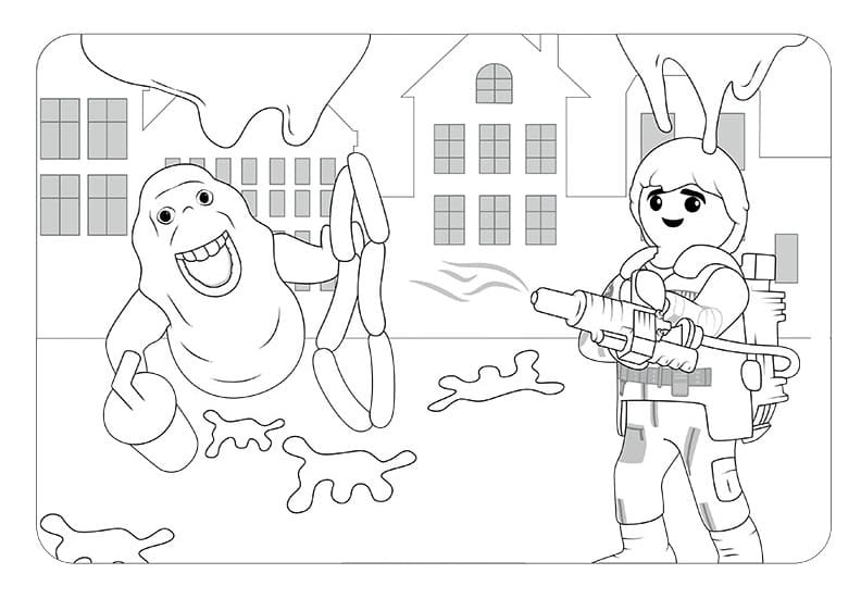 Free printable ghostbusters coloring pages for kids