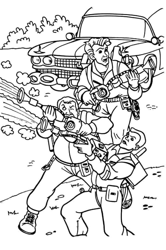 Ghostbusters coloring pages printable for free download