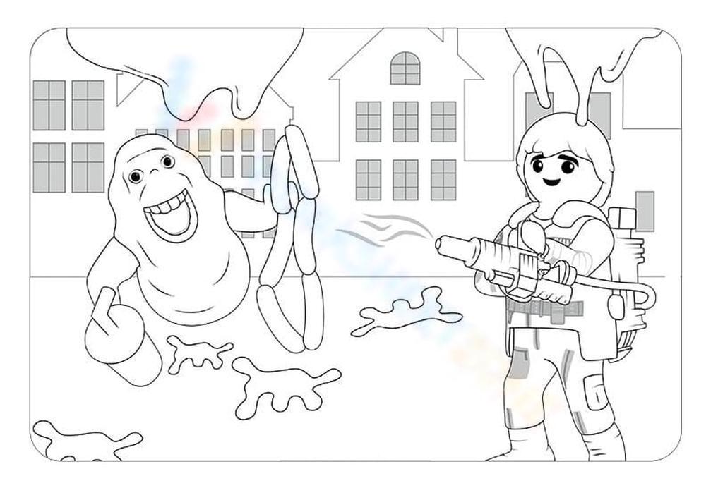 Free printable ghostbusters coloring pages for kids