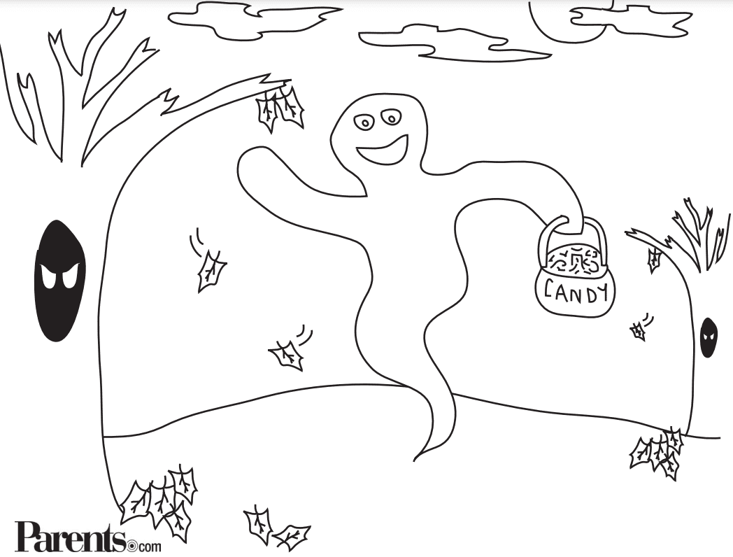 Free printable halloween coloring pages