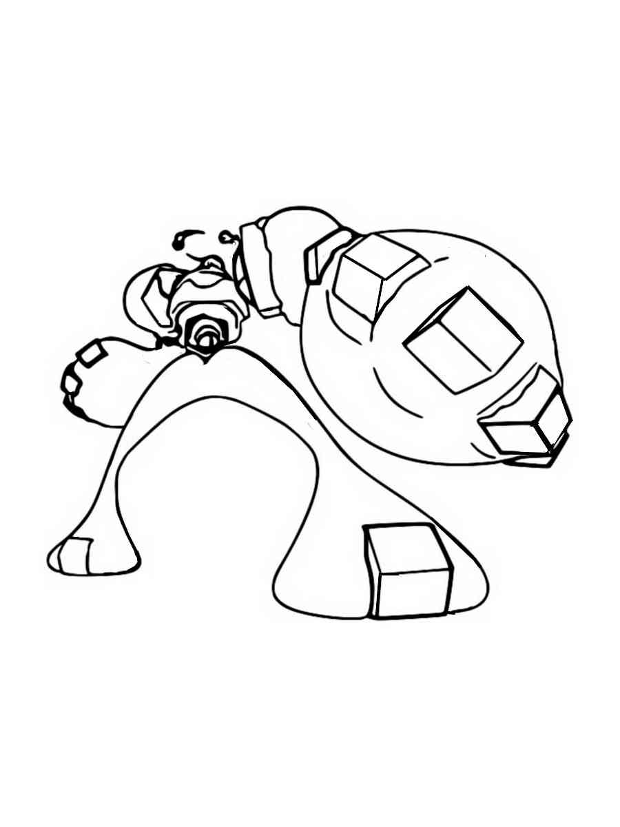 Melmetal pokemon coloring pages