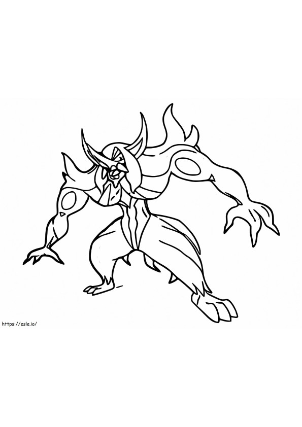 Pokemon helptile coloring page