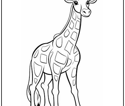 Tag giraffe print it free