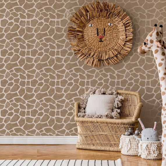 Buy wall stencil giraffe print nursery stencil for painting wall furniture crafts animal print stencil online in india