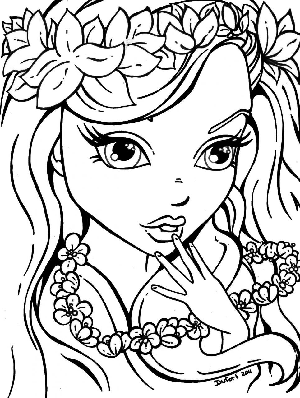 Coloring pages for girls