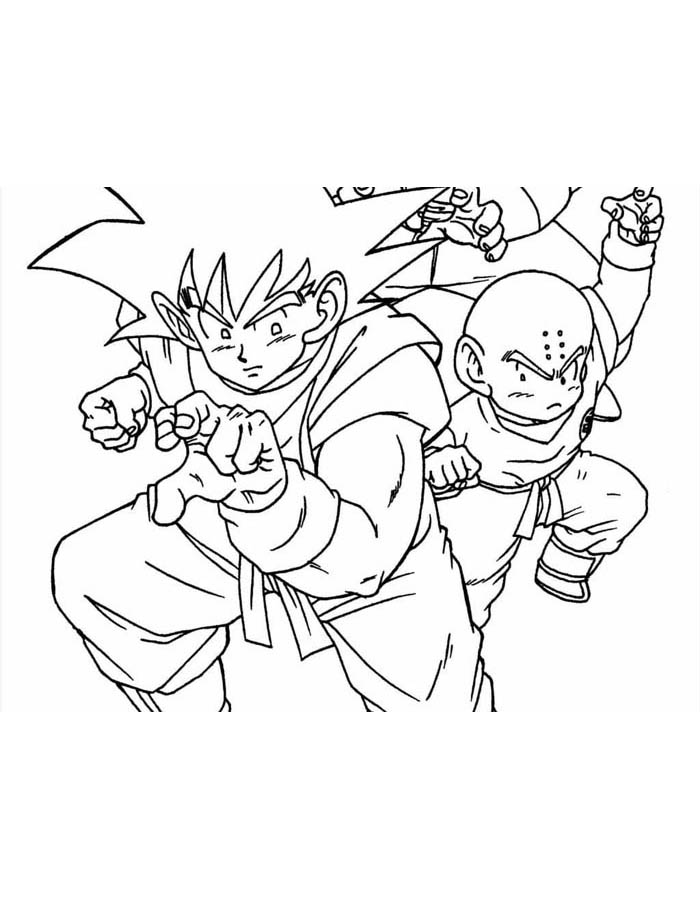 Goku coloring pages free personalizable coloring pages