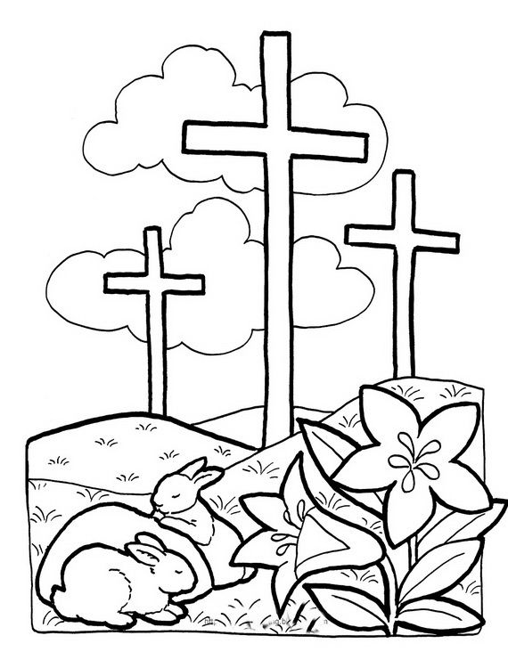 Good friday coloring pages and pintables for kids free easter coloring pages easter coloring pages printable easter coloring pictures