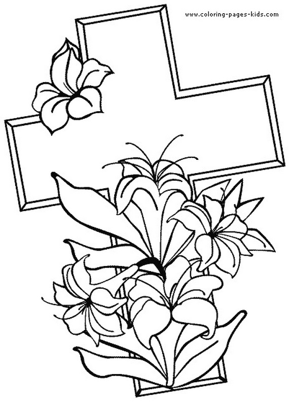 Good friday coloring pages