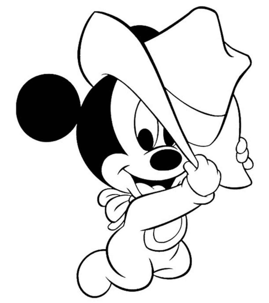 Top free printable mickey mouse coloring pages online