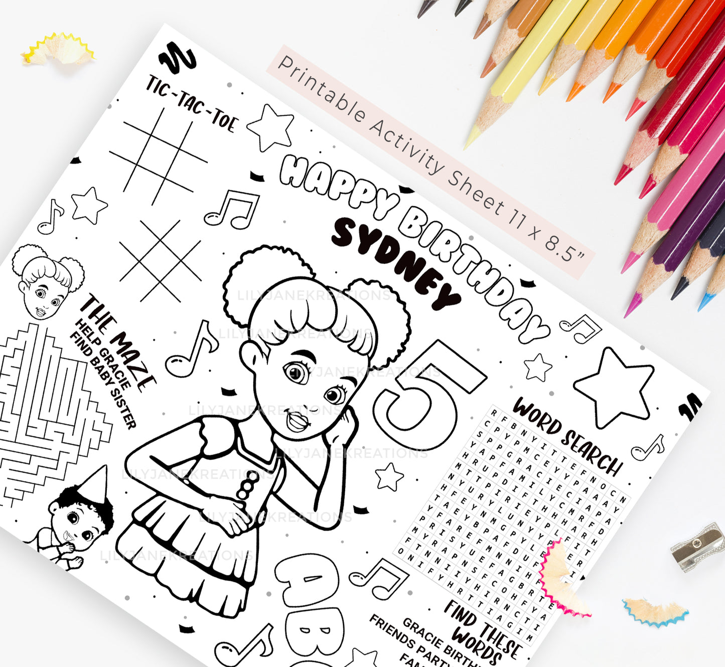 Gracies corner activity sheet coloring sheets â