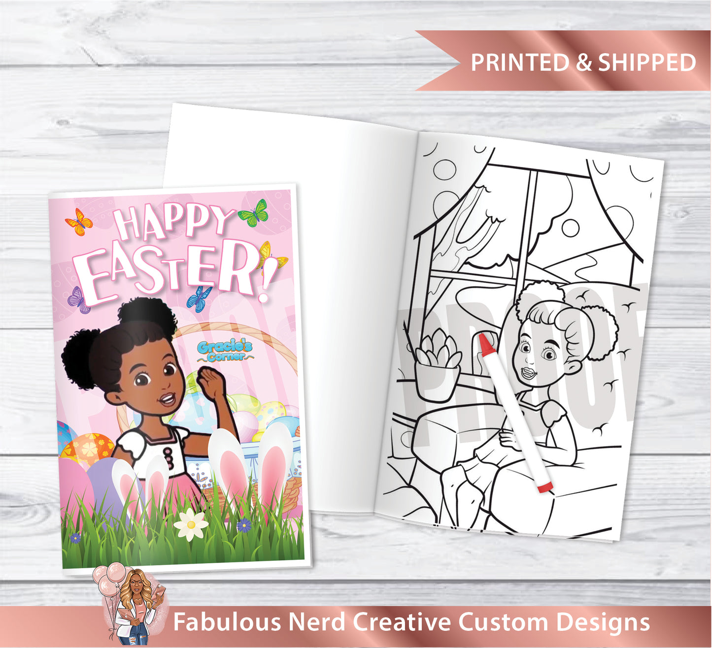 Gracies corner easter coloring book â fabulous nerd