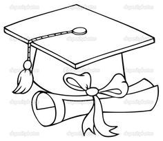 How to draw a graduation cap