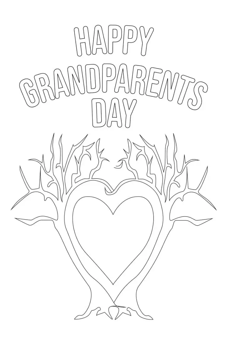 Grandparents day malvorlagen