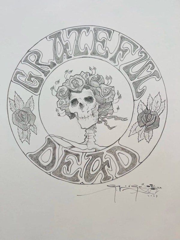 Grateful dead sketch archives