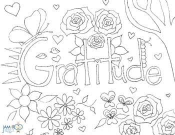 Free gratitude panda coloring sheets by jamaroo kids tpt