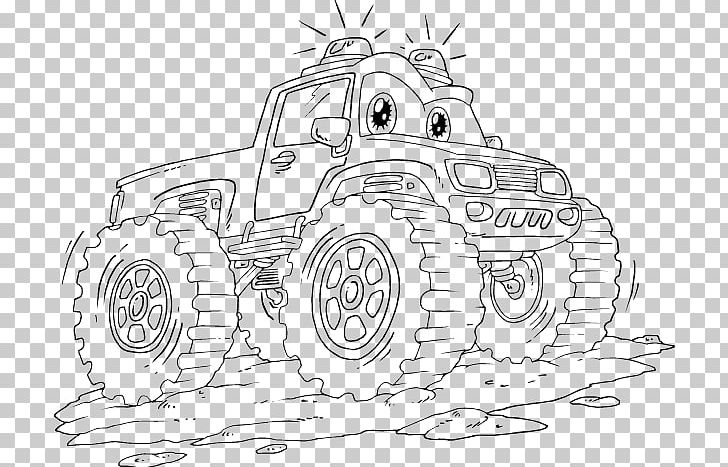 Car monster truck coloring book grave digger png clipart xtreme racing automotive design auto part black