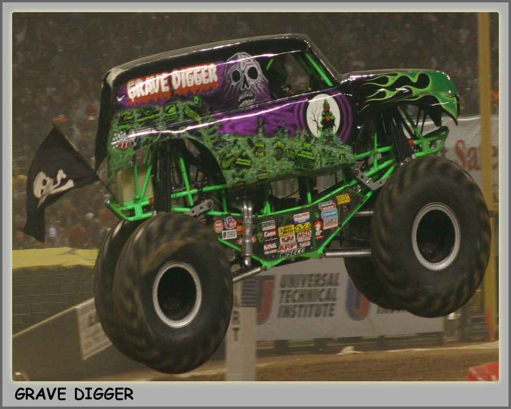 Grave digger monster truck