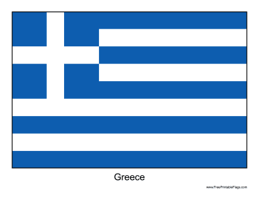 Flag of greece