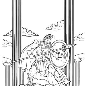 Ancient rome and roman empire coloring pages printable for free download