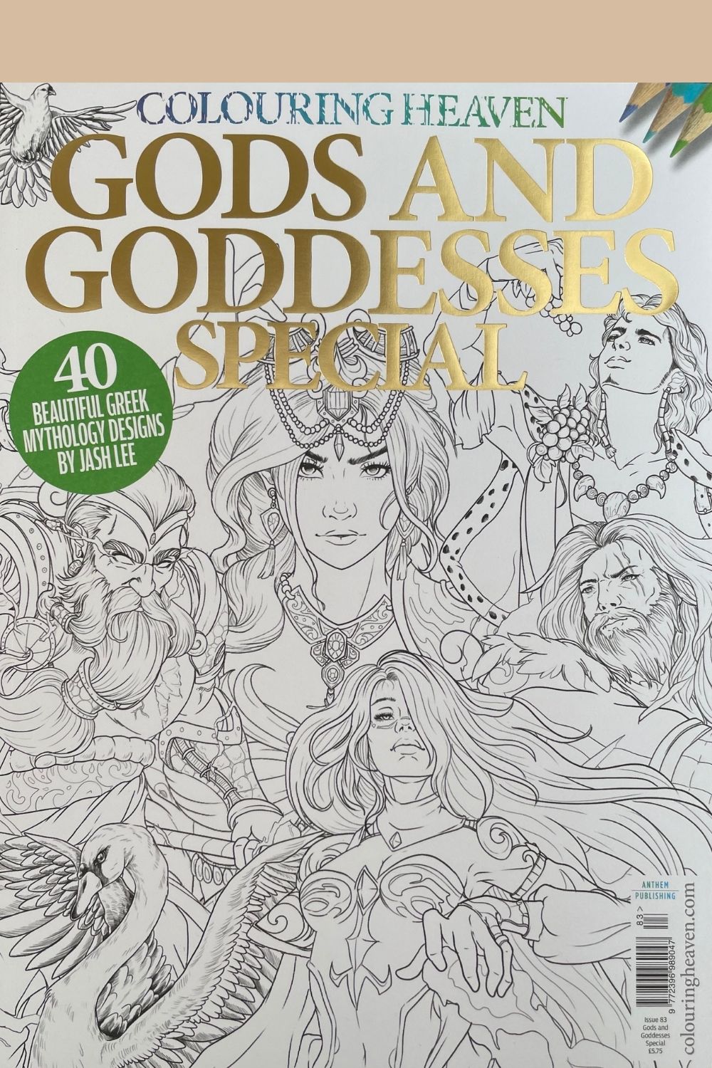 Colouring heaven gods and goddesses special