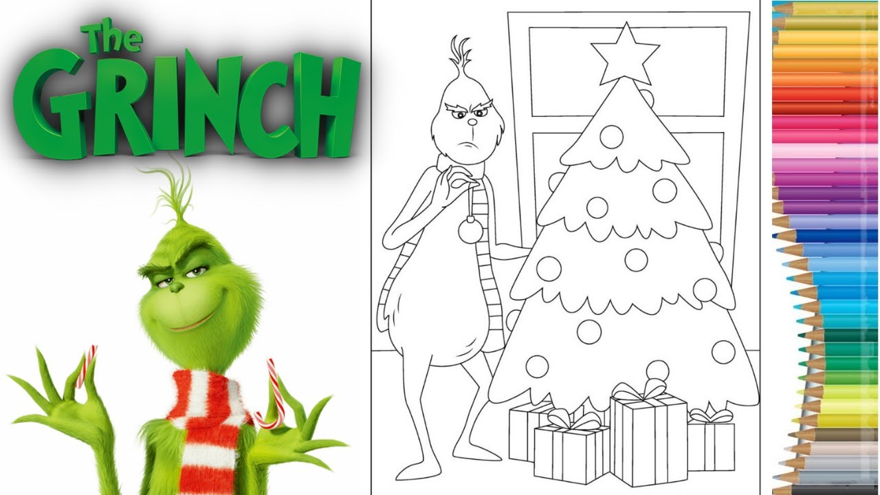 Drawing the grinch how to draw grinchcoloring pages the grinch