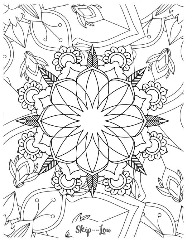 Free coloring pages for adults skip to my lou