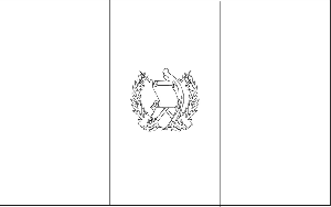 Guatemala flag coloring page