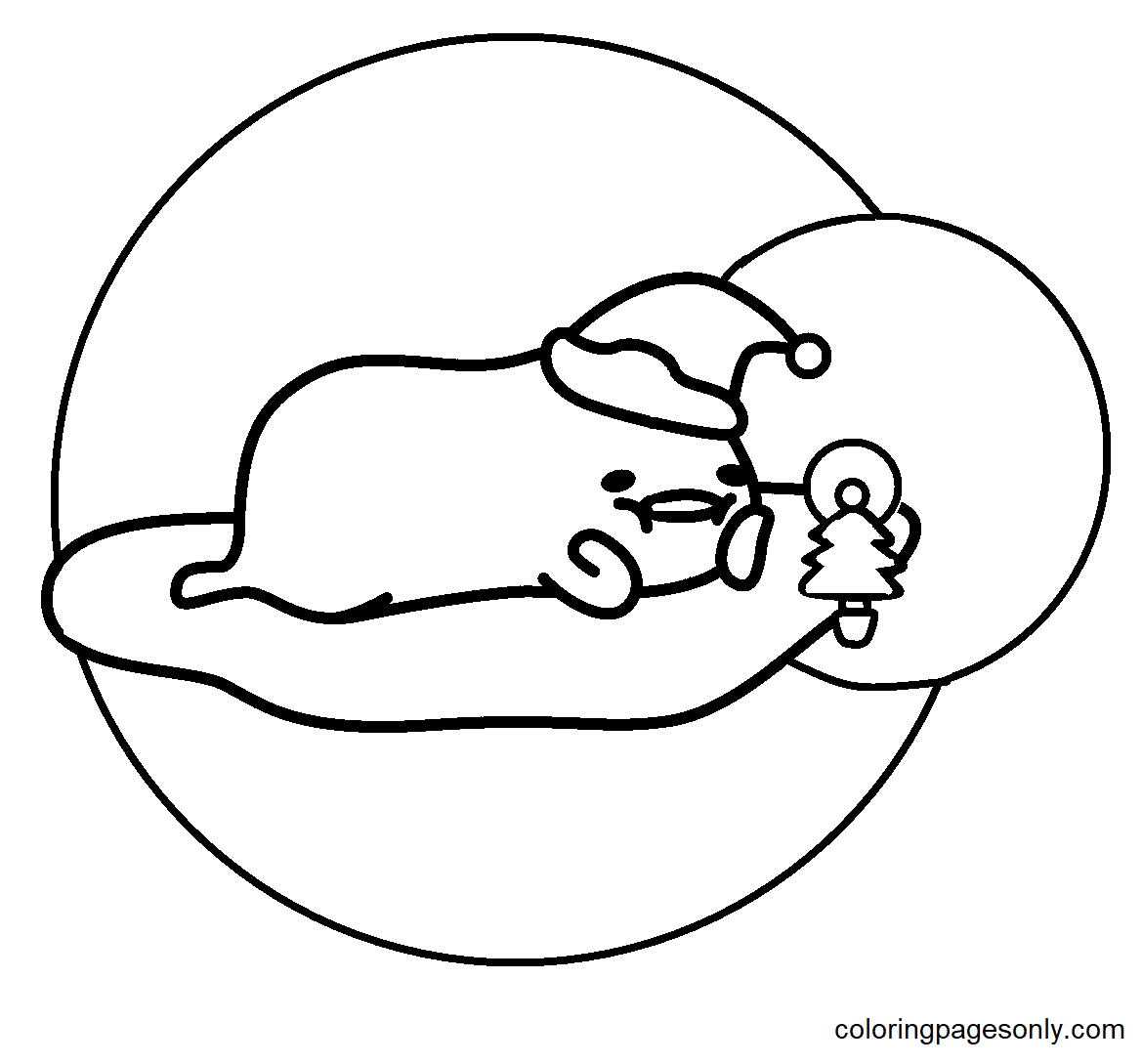 Gudetama coloring pages printable for free download