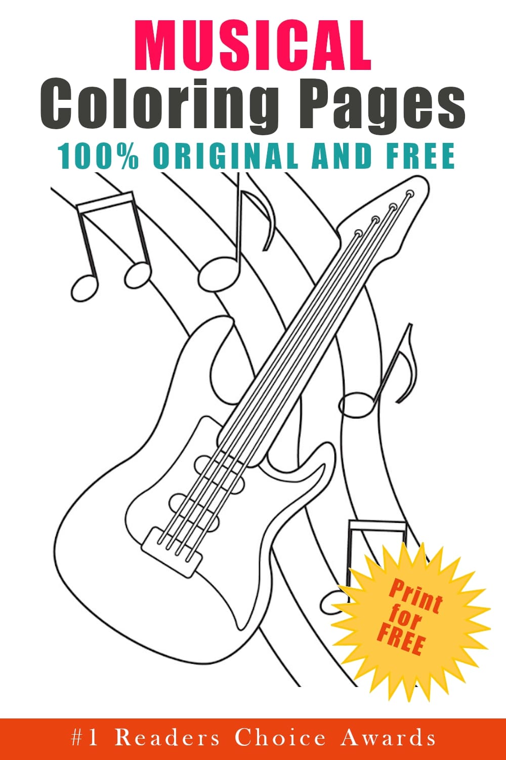 Music coloring pages free printables