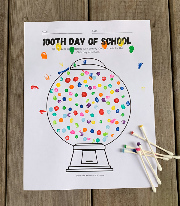 Th day of school gumball machine â room mom rescue