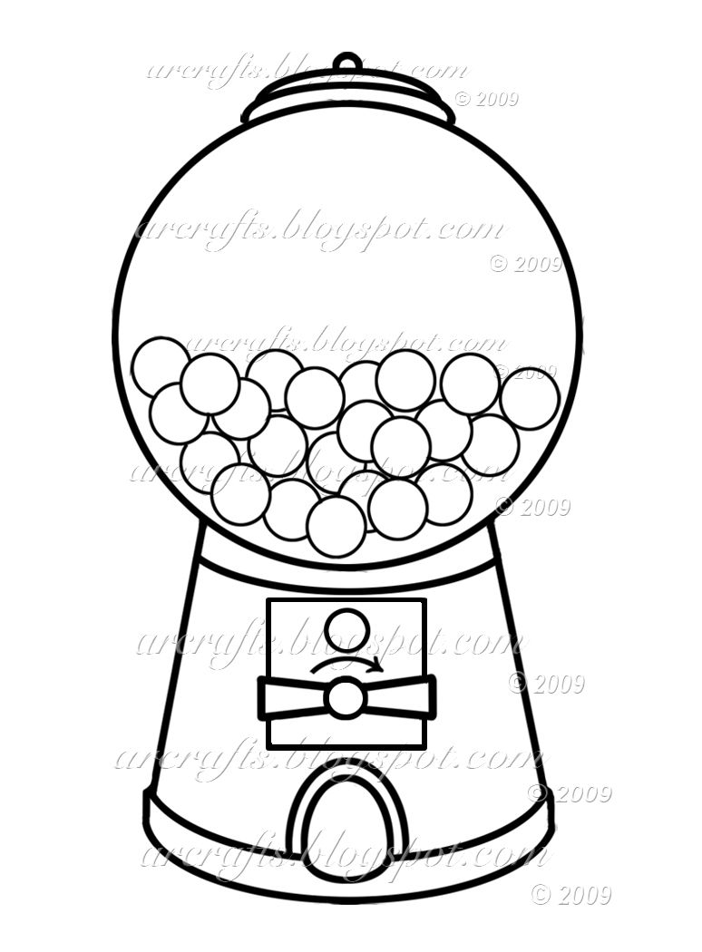 Gumball machine coloring page picture coloring pages mãquina de chicles dibujos fãciles dibujos faciles y lindos