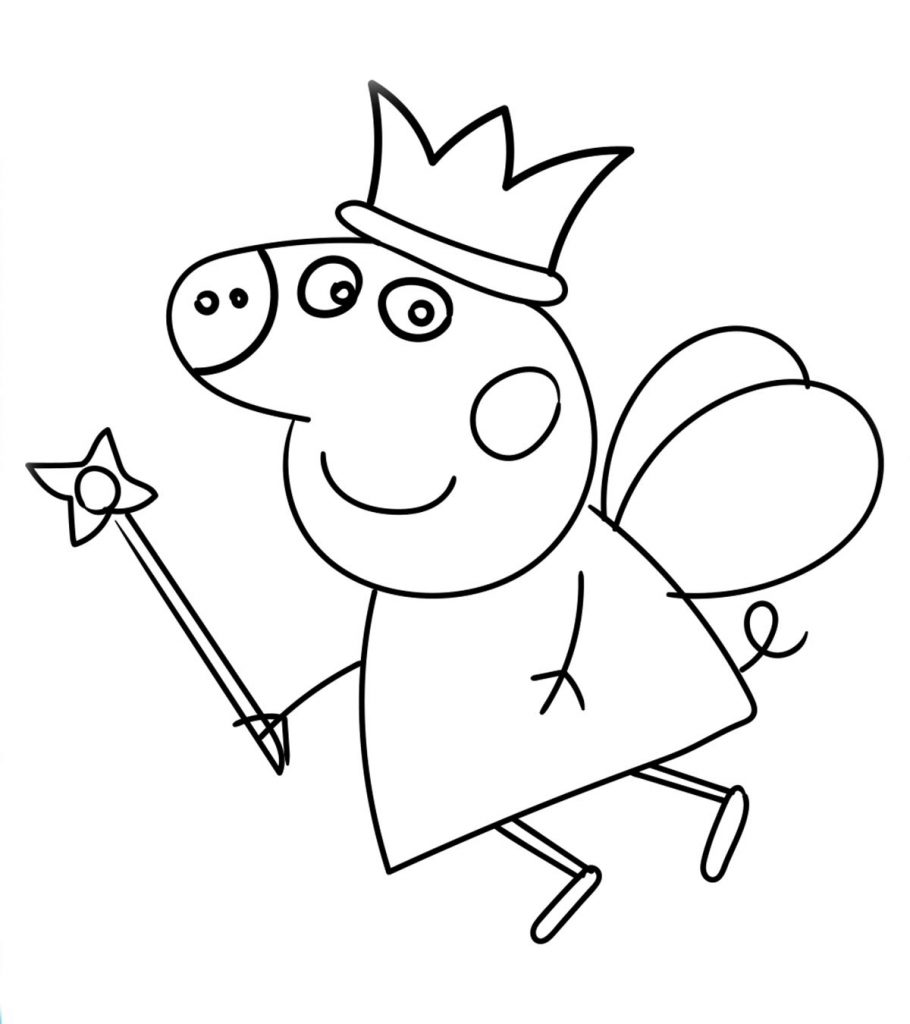 Top free printable peppa pig coloring pages online