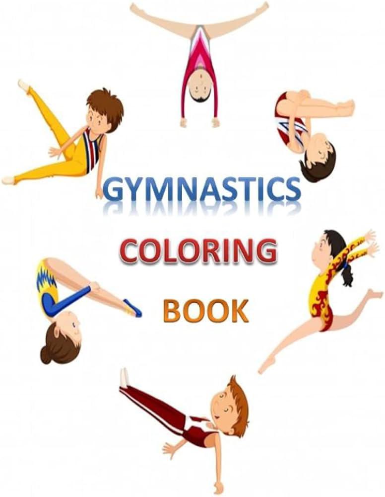 Gymnastics loring book printable gymnastics loring pages for kids mpany kanye books