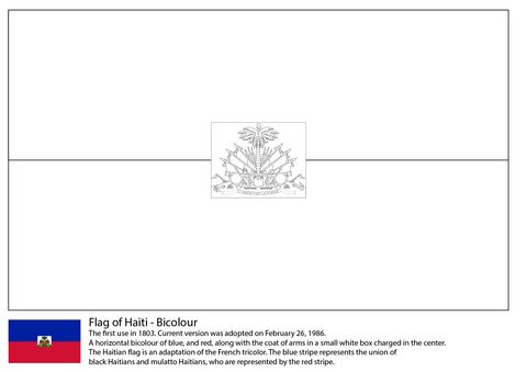 Flag of haiti coloring page free printable coloring pages haitian flag flag coloring pages haiti flag