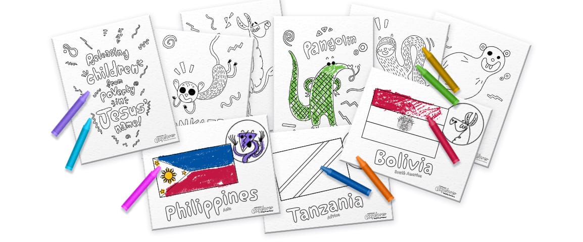 Printable coloring book