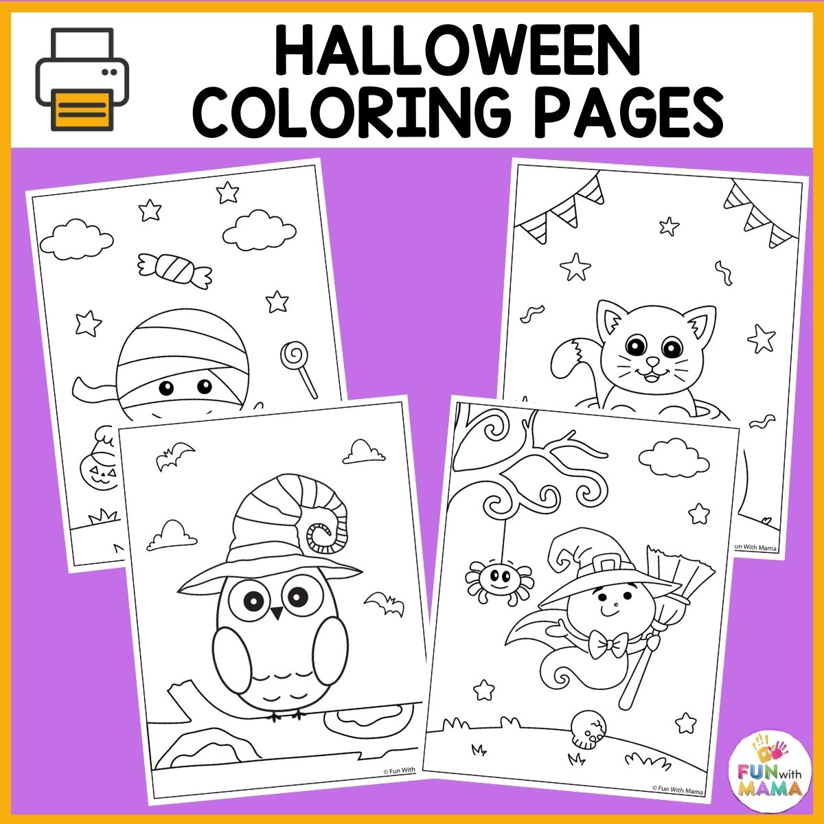 Halloween coloring pages