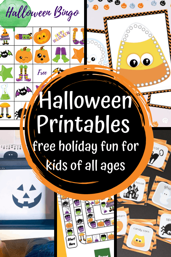 Free halloween printables for kids games and more