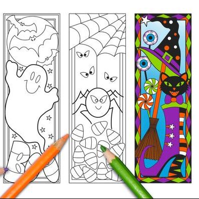 Best halloween coloring pages