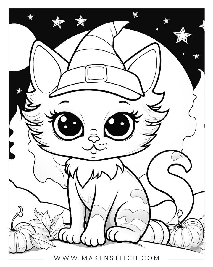 Free halloween coloring pages