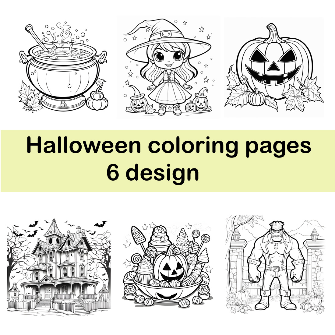 Halloween coloring pages