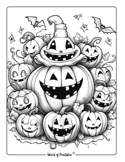 The best halloween coloring pages for kids adults