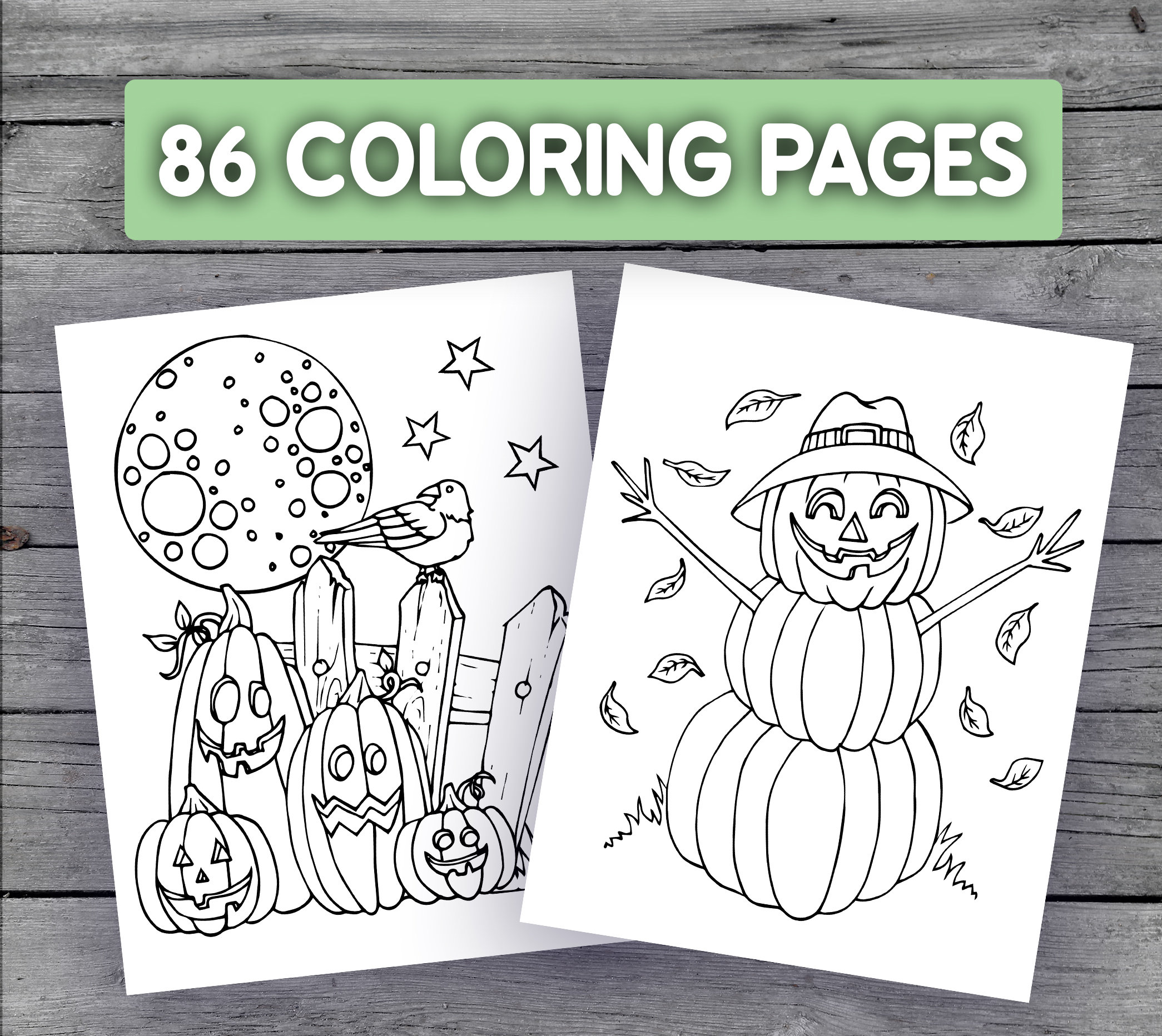 Printable halloween coloring pages for kids preschool kindergarten pdf