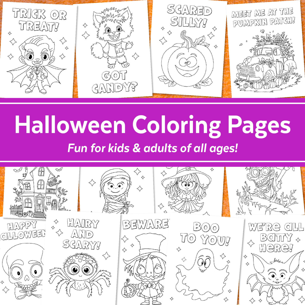 Halloween coloring pages ð â ministering printables