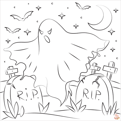 Halloween coloring pages to print for kids