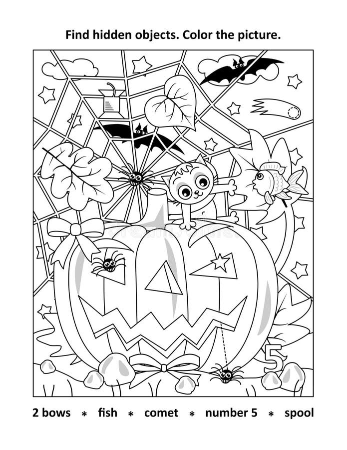 Halloween colouring sheet stock illustrations â halloween colouring sheet stock illustrations vectors clipart