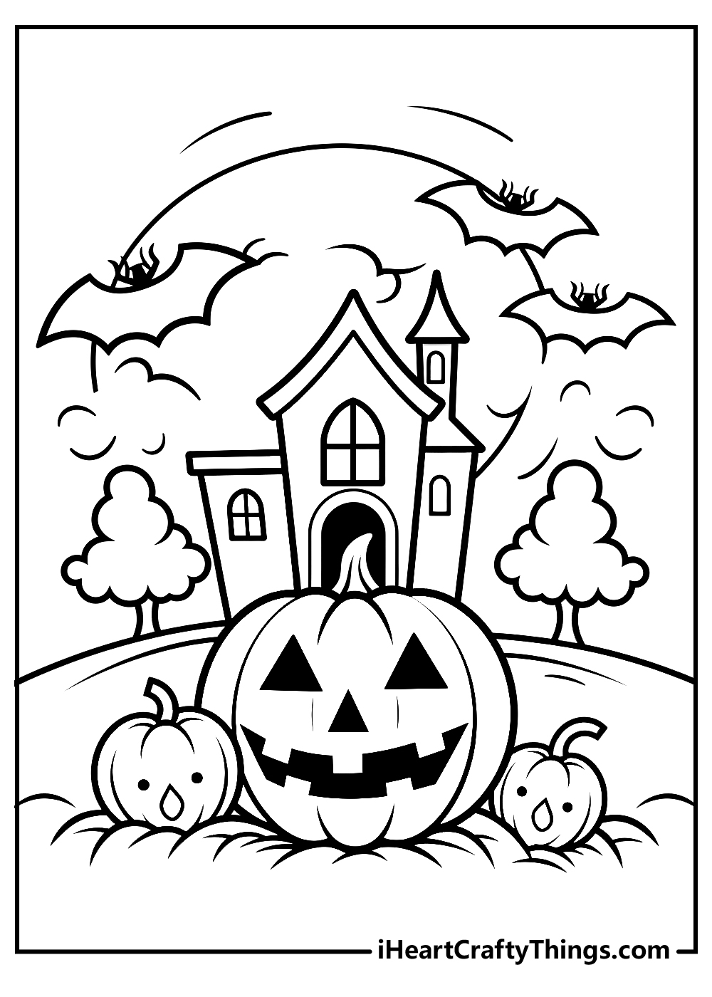 Halloween coloring pages free printables