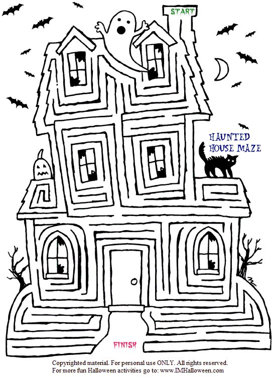 Halloween haunted house maze halloween maze halloween school halloween classroom