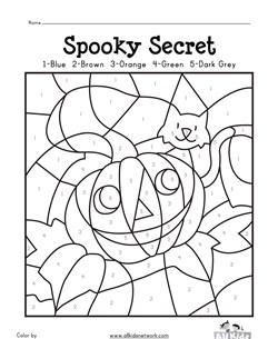 Halloween worksheets all kids network