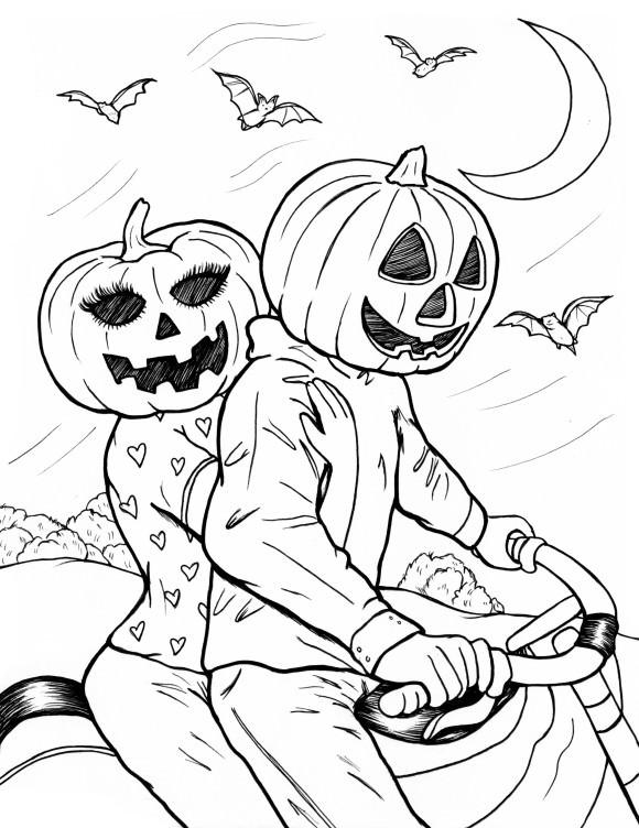 Rookie saturday printable halloween coloring pages