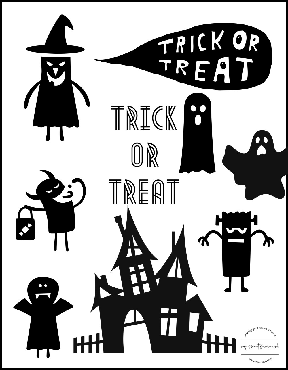 Halloween coloring pages